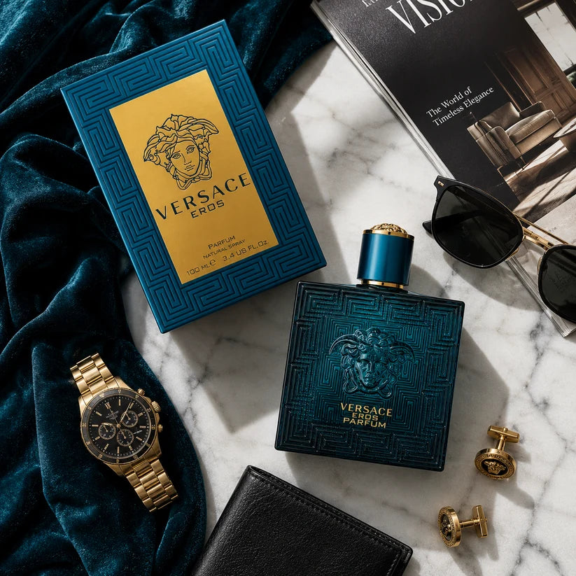 Versace Eros Men's Eau de Parfum - 3.4oz