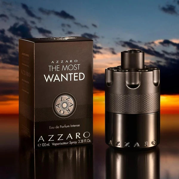 Azzaro The Most Wanted Eau de Parfum Intense Spray for Men 100ml / 3.4 fl oz | Long-Lasting Woody Amber Cologne