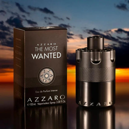 Azzaro The Most Wanted Eau de Parfum Intense Spray for Men 100ml / 3.4 fl oz | Long-Lasting Woody Amber Cologne