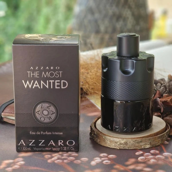 Azzaro The Most Wanted Eau de Parfum Intense Spray for Men 100ml / 3.4 fl oz | Long-Lasting Woody Amber Cologne