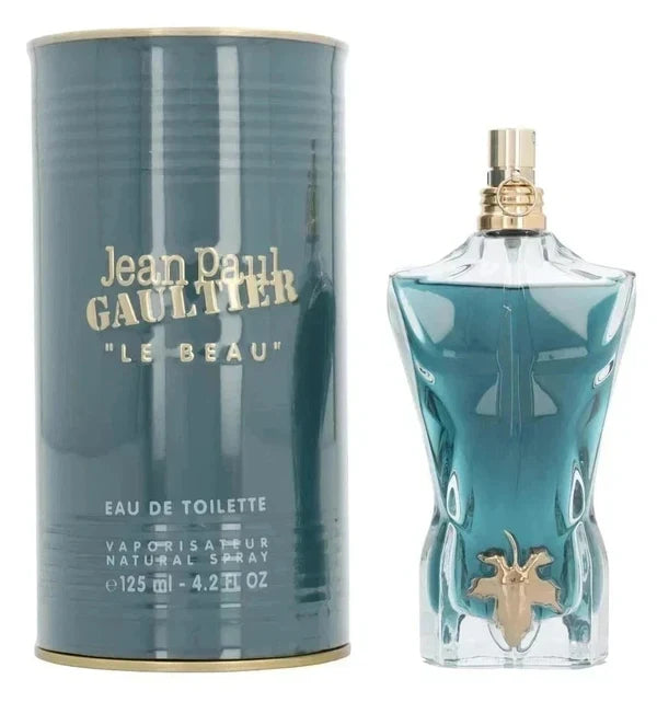 Jean Paul Gaultier Le Beau Eau de Toilette for Men 125ml (4.2 fl oz) – Fresh Woody Fragrance