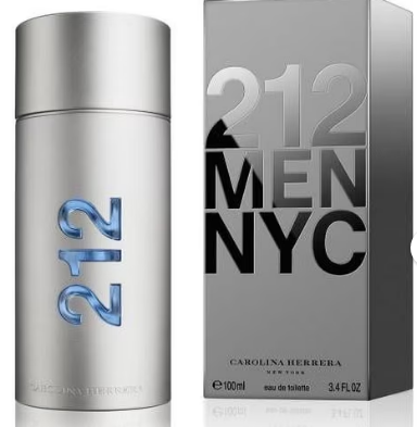 Carolina Herrera 212 Men NYC Eau de Toilette for Men 100ml